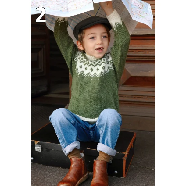 Sandnes strikkehfte 2208 - Smart og Merinould