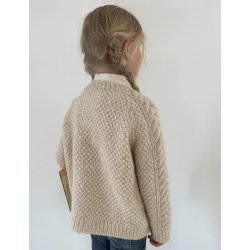 Siri Cardigan Junior - Strikkekit fra Le Knit