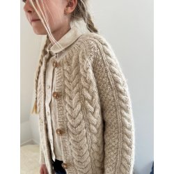 Siri Cardigan Junior - Strikkekit fra Le Knit