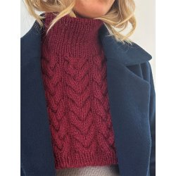 Siri Neck LHS 55 - Strikkekit fra Le Knit