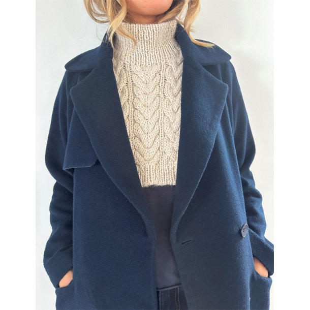 Siri Neck LHS 55 - Strikkekit fra Le Knit