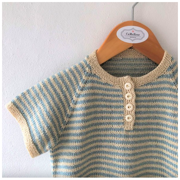 Eriks T-shirt CaMaRose strikkekit