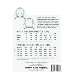 Bomber jacket - Puff and Pencil