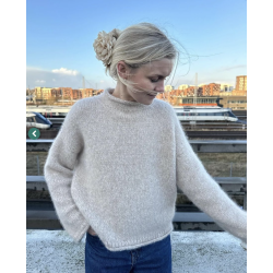 Cloud Sweater strikkekit fra Petiteknit i Woolia og Kid Seta