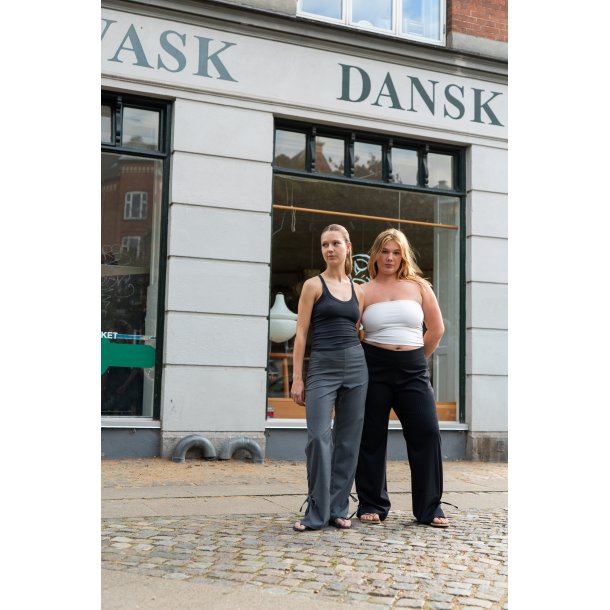 Slit Pants - Puff and Pencil