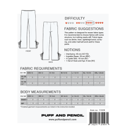 Slit Pants - Puff and Pencil