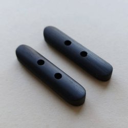 KNAPV�RK � Stavre tr�knap i ibenholt � 30 mm - pr. stk.