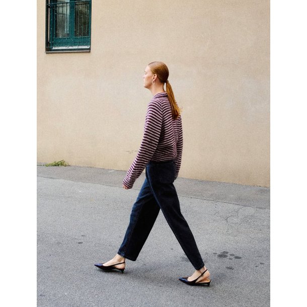 Stripe overload Cardi Vams strikkekit fra SpektakelStrik