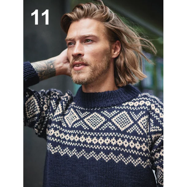 Sandnes strikkehfte Tema 72 - Norske ikoner til voksne