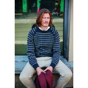 Nordsj Herresweater - strikkekit fra Sandnes