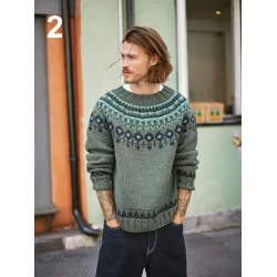 Sandnes strikkehfte Tema 72 - Norske ikoner til voksne