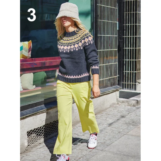 Sandnes strikkehfte Tema 72 - Norske ikoner til voksne