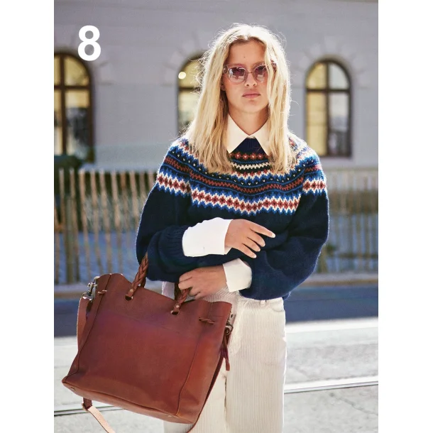 Sandnes strikkehfte Tema 72 - Norske ikoner til voksne