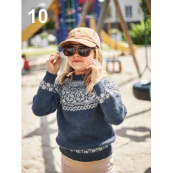 Sandnes strikkehfte Tema 73 - Norske ikoner til brn