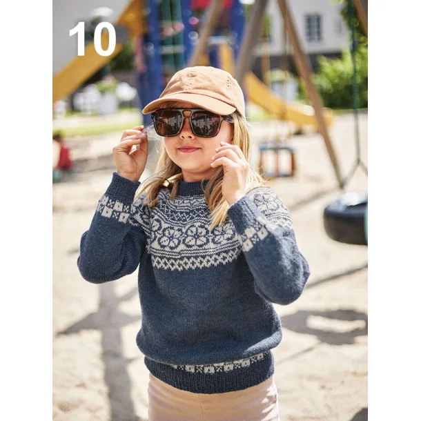 Sandnes strikkehfte Tema 73 - Norske ikoner til brn