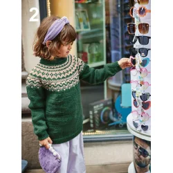 Sandnes strikkehfte Tema 73 - Norske ikoner til brn