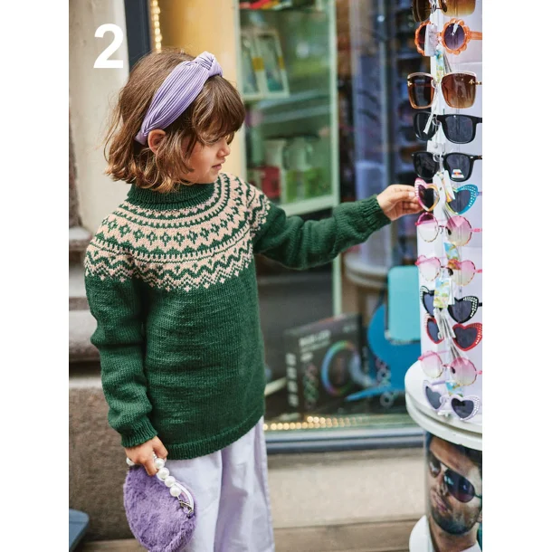 Sandnes strikkehfte Tema 73 - Norske ikoner til brn