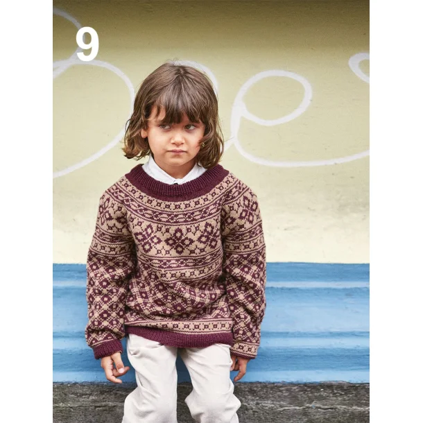 Sandnes strikkehfte Tema 73 - Norske ikoner til brn