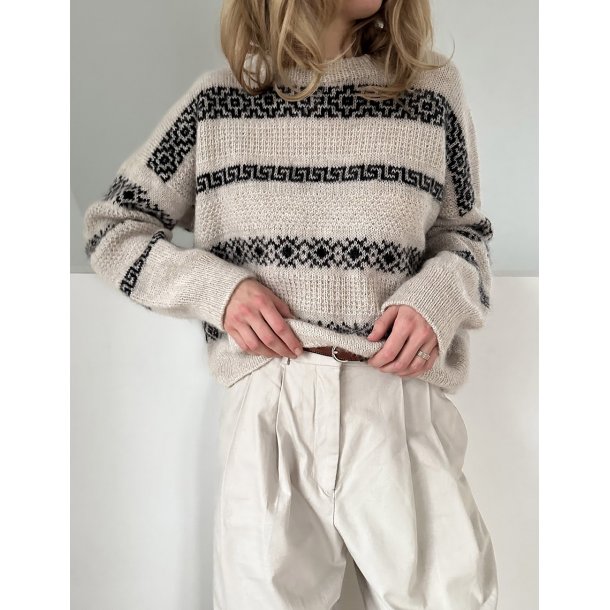 Terracotta Sweater - strikkekit med opskrift fra LeKnit / Lene Holme Samsø