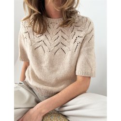 Tulipan Tee - Strikkekit fra Le Knit / Lene Holme Samse