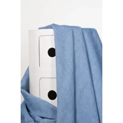 Woven Velvet Light Blue Pr. 0,25 - Atelier Brunette