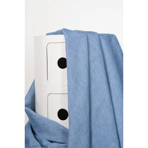 Woven Velvet Light Blue Pr. 0,25 - Atelier Brunette