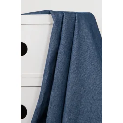 Woven Velvet  Vintage Blue Pr. 0,25 m - Atelier Brunette