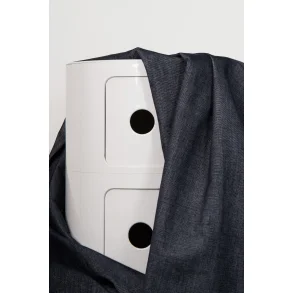 Woven Velvet Deep Charcoal Pr. 0,25 m - Atelier Brunette