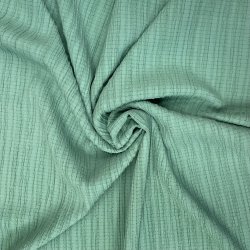 Viskosestof med mnster i mintgrn pr. 0,25m