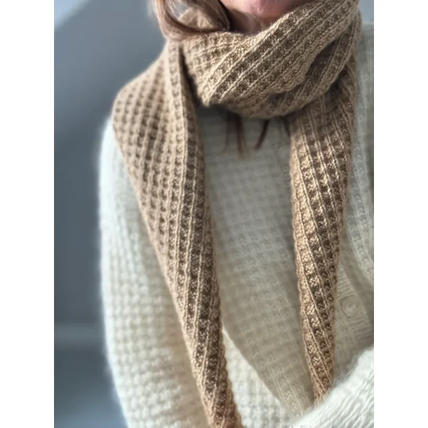 WAFFLE_LOOP_SCARF - Strikkekit fra Other Loops