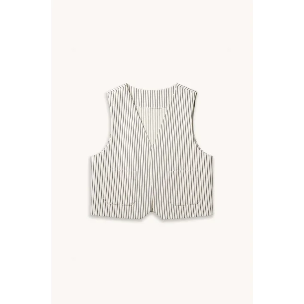 Denim Stripes Off White pr 0,25 m.