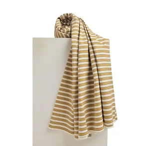 Stripes Mustard Fabric - pr. 0,25 m.