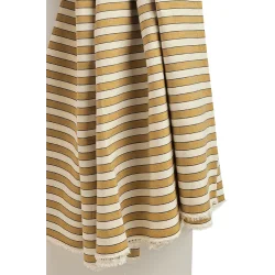 Stripes Mustard Fabric - pr. 0,25 m.