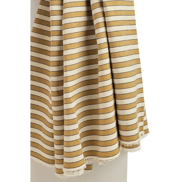 Stripes Mustard Fabric - pr. 0,25 m.