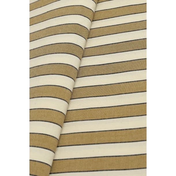 Stripes Mustard Fabric - pr. 0,25 m.