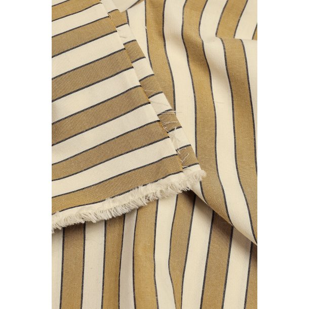 Stripes Mustard Fabric - pr. 0,25 m.