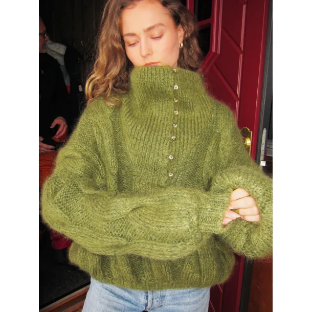 Sandok Cable Sweater - Garnpakke fra Sandok str. 1