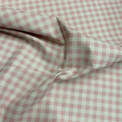 Fast bomuldsstof med lyserde kkkentern - pr. 0,25 meter 