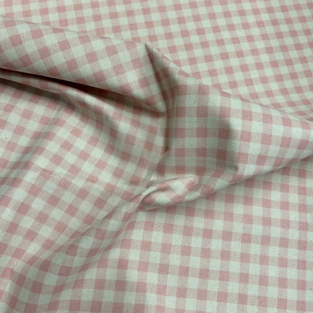 Fast bomuldsstof med lyserde kkkentern - pr. 0,25 meter 