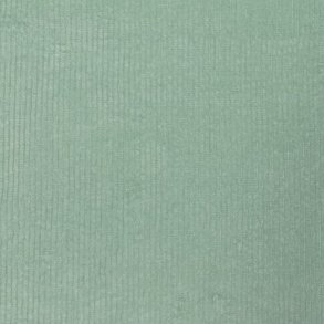 Bredriflet bomuldsfljl i lys grn - pr. 0,25 meter