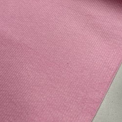 Bredriflet bomuldsfljl i lyserd - pr. 0,25 meter