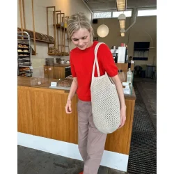Poppy Tee - strikkekit fra Petiteknit i Cardiff Cashmere 