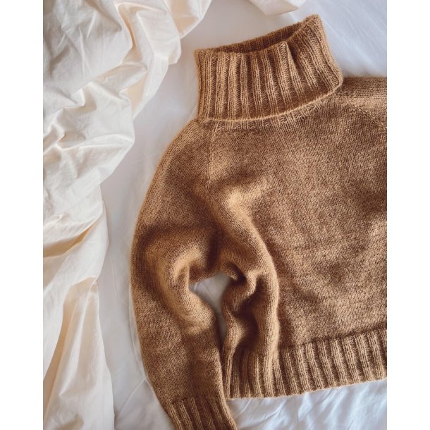 Caramel Sweater strikkekit fra Petiteknit
