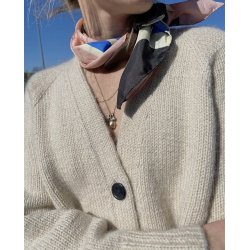 Champagne Cardigan - strikkekit fra Petiteknit