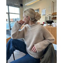Cloud Sweater - strikkeopskrift fra PetiteKnit