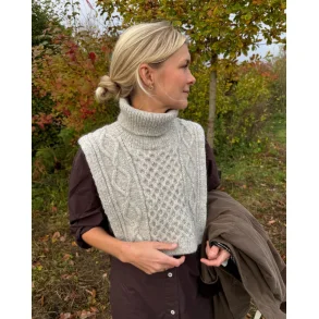 Dagmar Neck - Strikkeopskrift fra PetiteKnit