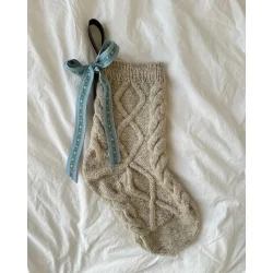 December Stocking  - PetiteKnit strikkeopskrift