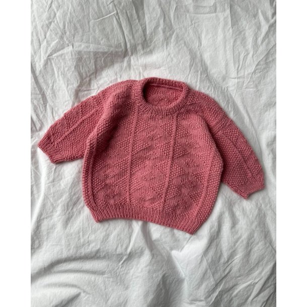 Esther Sweater Baby - strikkekit i Tynn Peer Gynt