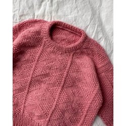 Esther Sweater Baby - strikkekit i Tynn Peer Gynt