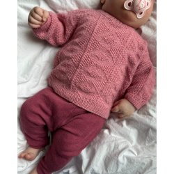 Esther Sweater Baby - strikkekit i Tynn Peer Gynt